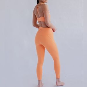 Girlfriend Collective High Rise Compressive Leggings in Horizon